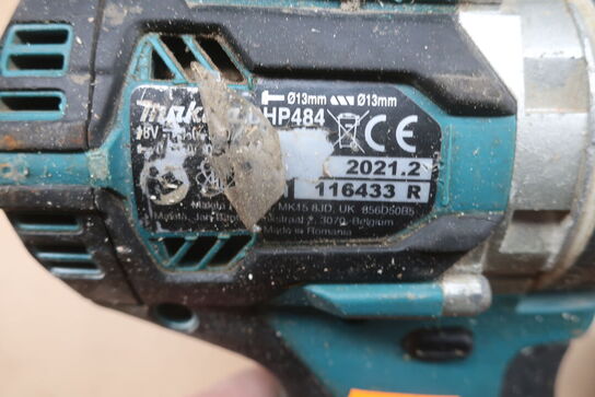 Høvl, boremaskine mv.  MAKITA  Model: HP 484, DFN 350, DKP 180, DTM 51, DC18RC