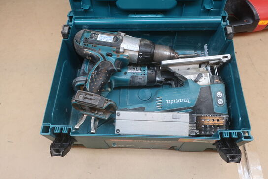Dyksav, boremaskine, sømpistol mv. MAKITA  Model: BHP 51, DER550, 718065G