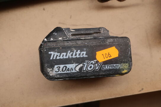 Stiksav, borerhammer mv.  MAKITA  Model: DJV 181, DHR 262, DJR 187, DTM 51, DDF 484, DC18RC