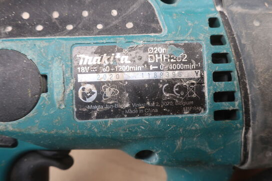 Stiksav, borerhammer mv.  MAKITA  Model: DJV 181, DHR 262, DJR 187, DTM 51, DDF 484, DC18RC