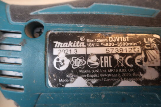 Dyksav, multiværktøj, sømpistol mv.  MAKITA  Model: DFR550, DJV181, DTM51