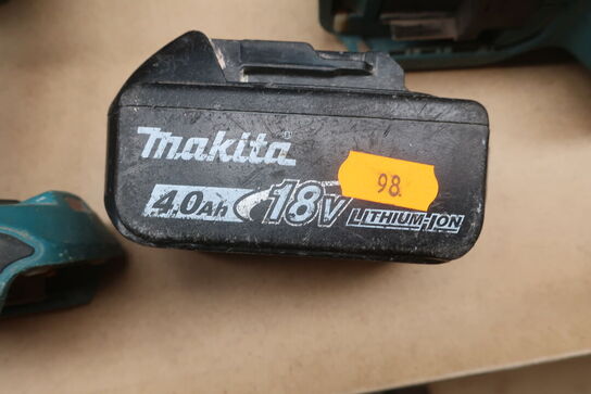 Stiksav, Bajonetsav, sømpistol mv.  MAKITA  Model: DFR550,  DJR 187, DOG 180, DJV 181, DC18RC