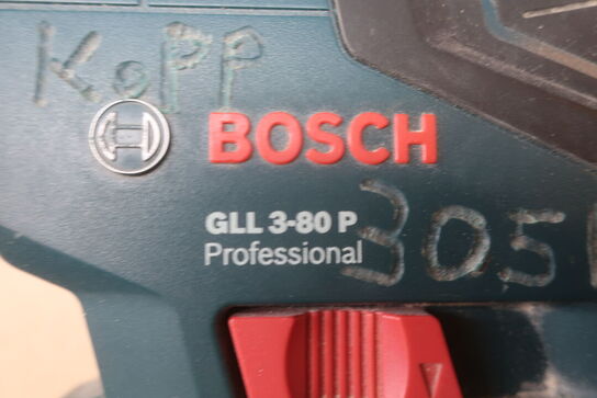 Laseropmåler, Elhøvl mv.  BOSCH Model: GHO 16-82, GLL 3-80 P