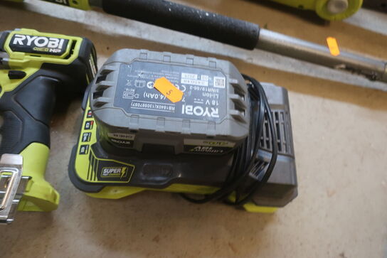 Boremaskine, vinkelsliber mv.  RYOBI Model: 5NR19/66-2, RAG18125, RID18X,  Easy Egde, Hegde Sweep, 