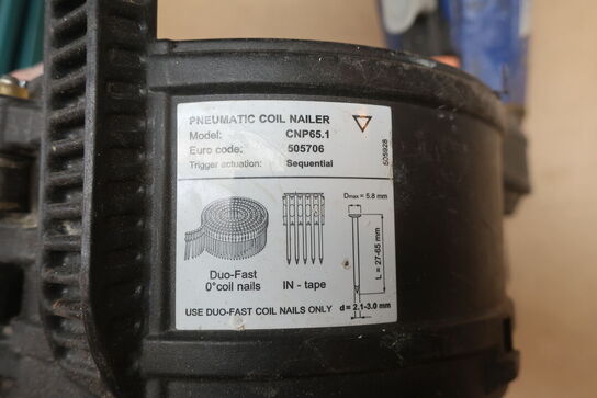 2.stk. Sømpistol TJEP, BOBFAST Model: ZE-65 Excelent,  CNP 65, 1