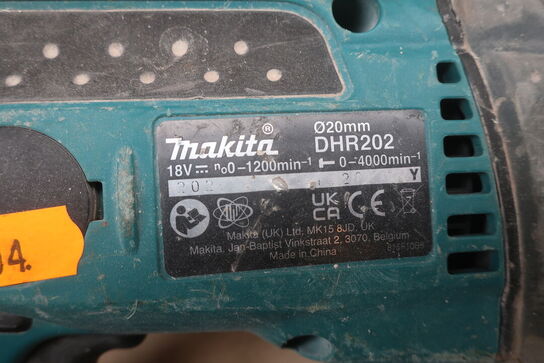 Stiksav, boremaskine mv.  MAKITA  Model: DFR 550, DJR 187, DML 805, DHR 202, DHS 680, DC18RC
