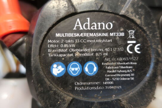 Multibeskæremaskine ADANO Model: MT33B