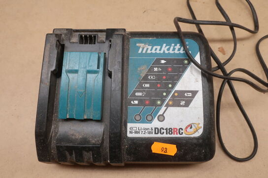 Rundsav, Støvsuger mv.  MAKITA  Model: DVC 750 L, DML 805, DHS 660, DML 811