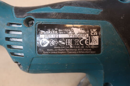 Dyksav, boremaskine, sømpistol mv. MAKITA  Model: BHP 51, DER550, 718065G