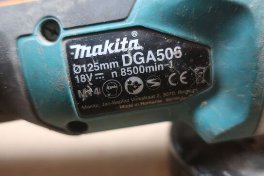 Vinkelsliber, boremaskine mv.  MAKITA  Model: DGA 506, DJR 187, DTM 51, DHP 481, DML 805, DC18RC