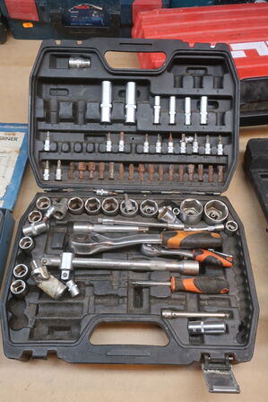 Topnøglesæt og borsæt