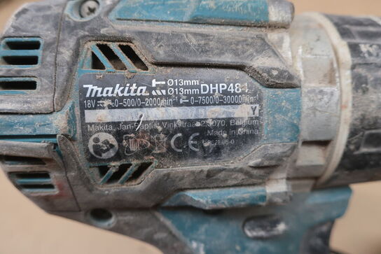Vinkelsliber, boremaskine mv.  MAKITA  Model: DGA 506, DJR 187, DTM 51, DHP 481, DML 805, DC18RC