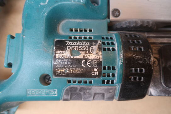 Dyksav, boremaskine, sømpistol mv. MAKITA  Model: BHP 51, DER550, 718065G