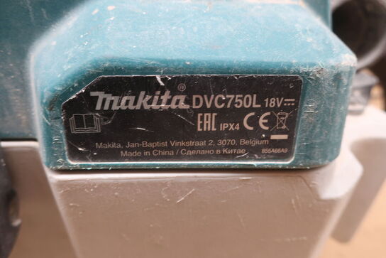 Rundsav, støvsuger  mv.  MAKITA  Model: DVC 750L, DJR 187, DC18RA, DCG 180, DHS 660