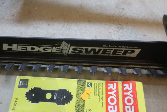 Boremaskine, vinkelsliber mv.  RYOBI Model: 5NR19/66-2, RAG18125, RID18X,  Easy Egde, Hegde Sweep, 