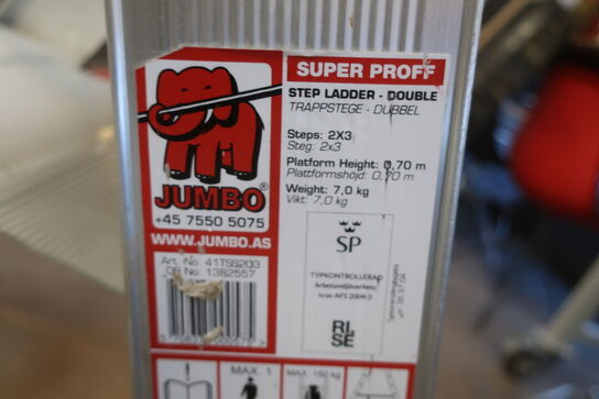 2.stk. trappestiger JUMBO Model: Superproff