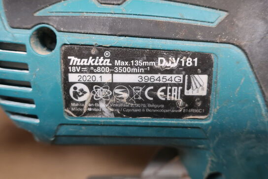 Dyksav, boremaskiner mv. MAKITA  Model: IGEN 10/ 2017, DJV 181, DHR202