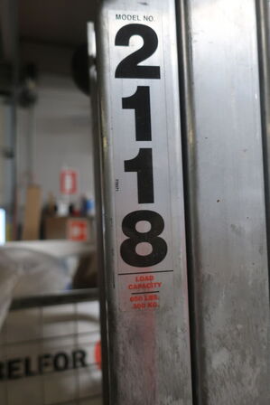 Løftevogn SUMNER MANUFACTORING Model: 2118