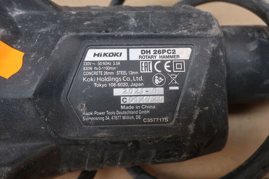Sliber, boremaskine, sømpistol mv.  DEWALT, HIKOKI Model: DH 26PC2,  DW621, DW304PK - QS