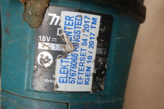 Multicutter, vinkelsliber mv.  MAKITA  Model: DGA 506, DTM 51, DHR 202, DHP 484, DC18RC