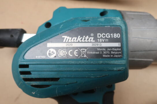 Rundsav, støvsuger  mv.  MAKITA  Model: DVC 750L, DJR 187, DC18RA, DCG 180, DHS 660