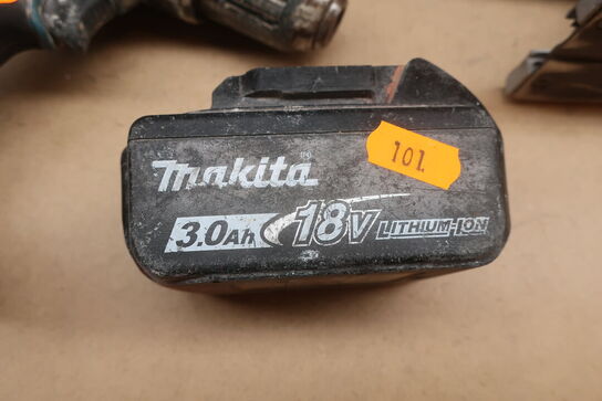Vinkelsliber, boremaskine mv.  MAKITA  Model: DGA 506, DHP 484, DHR202, DTM51, DC18RC