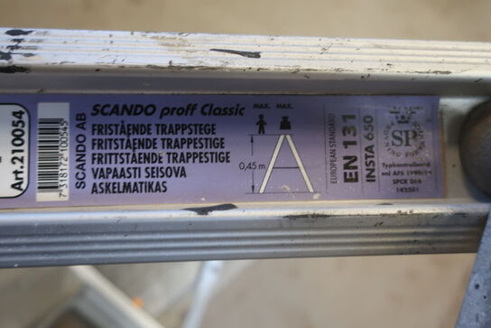 2.stk trappestiger SCANDOPROFF Model: Insta 650
