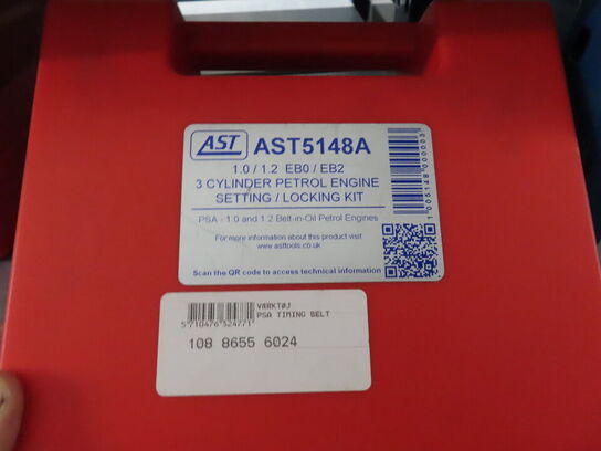 Værktøjssæt til indstilling/låsning af dieselmotor, AST5148A