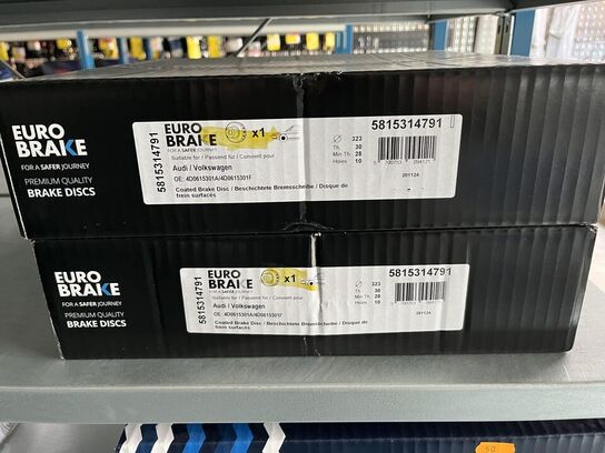 Diverse Auto Bremserskiver