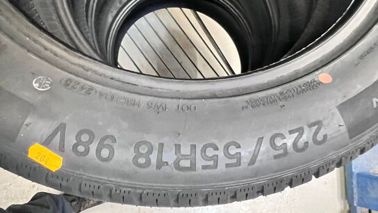 4 stk. helårsdæk 255/55R18 98V