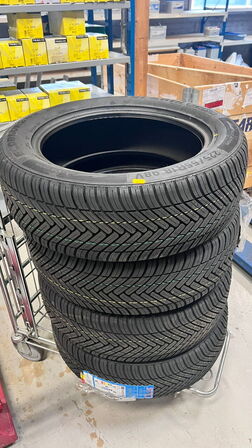 4 stk. helårsdæk 255/55R18 98V