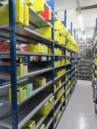 Stort sortiment reservedele