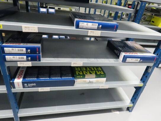 Stort sotiment filtre