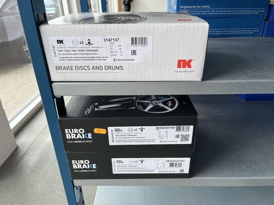 Diverse Auto Bremserskiver