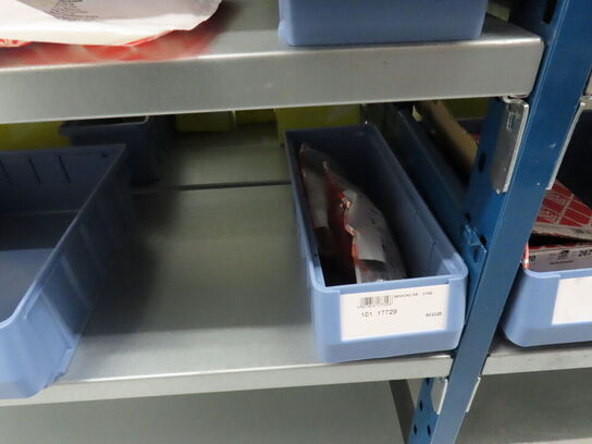 4 fag med hjulbolte og reservedele