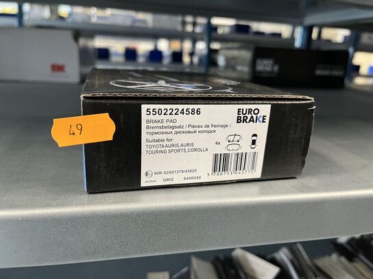 Diverse Auto Bremseklodser