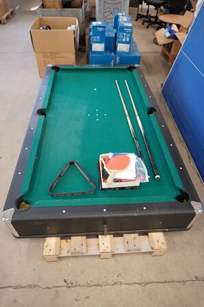 Poolbord / Airhockey / Bordtennis 210x120cm