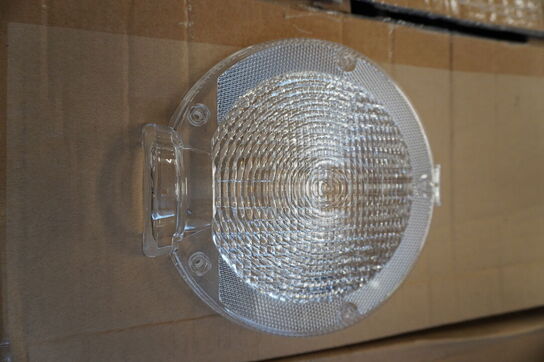 Palle med lygteglas til advarselslamper