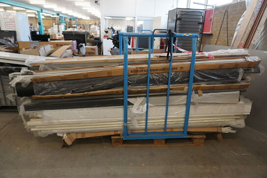 Palle med kabelkanaler i aluminium