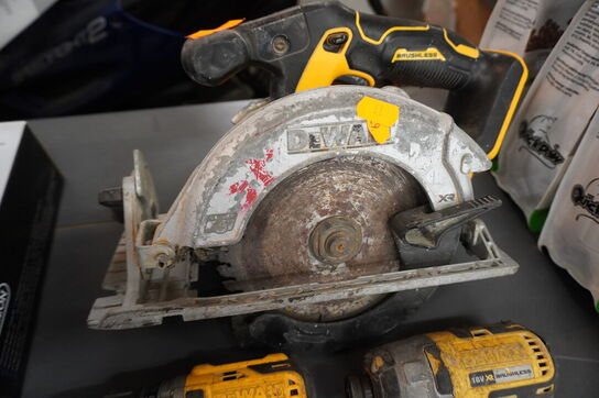 3 stk. Akku-værktøj DEWALT