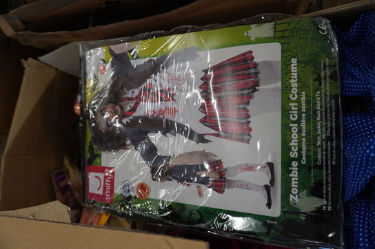 Palle med spøg og skæmtartikler samt kostumer