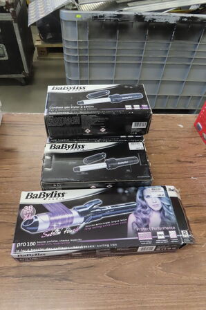 4 stk. Krøllejern BABYLISS