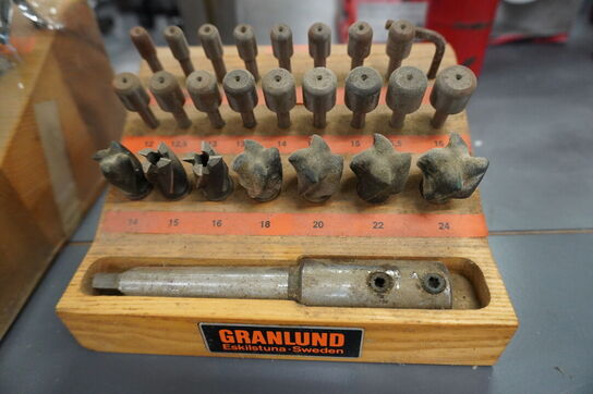 Diverse fræsejern GRANDLUND