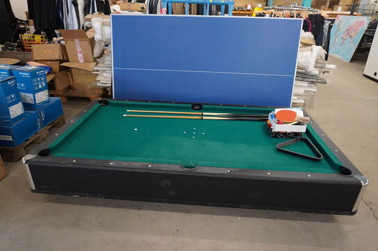 Poolbord / Airhockey / Bordtennis 210x120cm