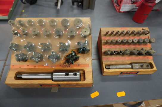 Diverse fræsejern GRANDLUND