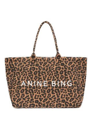 Leo Canvas Tote ANINE BING Str.: Onesize