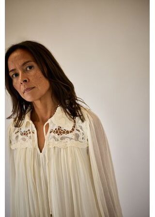 Daphne Lace L/SLV Top SEA NEW YORK Str.: XS