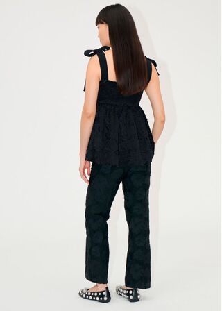 Contrasted Tie Top STINE GOYA Str.: S