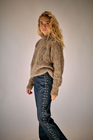 Rotta Laced Straight Leg Jeans ROTATE BY BIRGER CHRISTENSEN Str.: 31