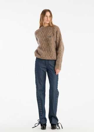 Rotta Laced Straight Leg Jeans ROTATE BY BIRGER CHRISTENSEN Str.: 31